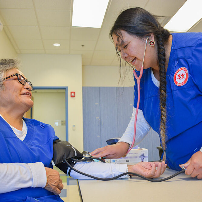 Gallup nursing students